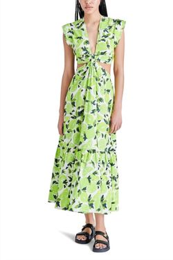 Style 1-2990987021-892 STEVE MADDEN Green Size 8 Tall Height Cocktail Dress on Queenly