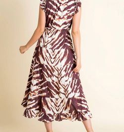 Style 1-3025790861-892 THML Brown Size 8 Tall Height Cocktail Dress on Queenly
