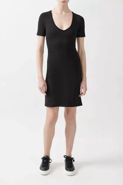 Style 1-3335353871-70 ATM Black Size 0 Free Shipping Mini 1-3335353871-70 Spandex Cocktail Dress on Queenly