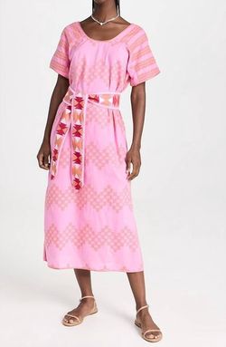 Style 1-3428875839-892 Marea Pink Size 8 Belt Mini Cocktail Dress on Queenly