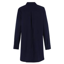 Style 1-3519498506-74 THE SHIRT Blue Size 4 Sleeves Free Shipping Navy Cocktail Dress on Queenly
