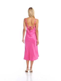 Style 1-3535220305-892 Fifteen Twenty Pink Size 8 Black Tie Side Slit Cocktail Dress on Queenly