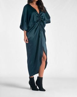 Style 1-3643952629-74 ELAN Green Size 4 Polyester Cocktail Dress on Queenly