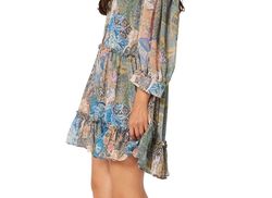 Style 1-3780269530-70 Misa Los Angeles Blue Size 0 Sleeves High Neck Tall Height Cocktail Dress on Queenly