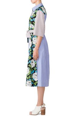 Style 1-3822214509-5673-1 Diane von Furstenberg Blue Size 0 Belt High Neck Mini Cocktail Dress on Queenly