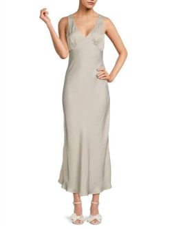 Style 1-3894362748-149 RD Style Gray Size 12 Free Shipping Plus Size Satin Straight Dress on Queenly