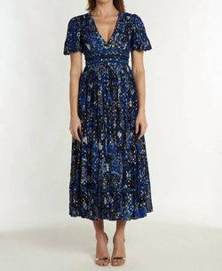 Style 1-3910129767-892 CK BRADLEY Blue Size 8 Free Shipping Tall Height 50 Off Straight Dress on Queenly