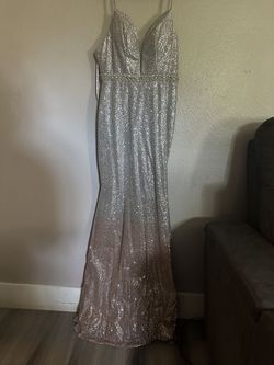 Cinderella Divine Multicolor Size 2 Floor Length Prom Mermaid Dress on Queenly