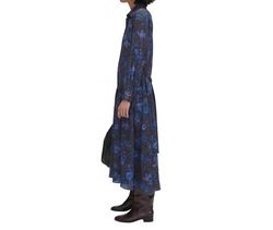 Style 1-3985277176-70 RACHEL COMEY Blue Size 0 Silk Floor Length Tall Height Straight Dress on Queenly