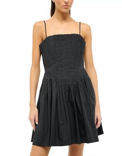 Style 1-4269006999-1498 STAUD Black Size 4 Mini Cocktail Dress on Queenly