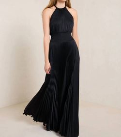 Style 1-429058229-649 A.L.C. Black Size 2 Floor Length Tall Height Straight Dress on Queenly