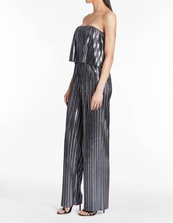 Style 1-577638108-70 Amanda Uprichard Gray Size 0 Polyester Free Shipping Jumpsuit Dress on Queenly
