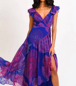 Style 1-990527045-70 hutch Blue Size 0 High Low Tall Height 1-990527045-70 Polyester Cocktail Dress on Queenly