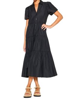 Style 1-1129624981-70 Brochu Walker Black Size 0 Sleeves V Neck Cocktail Dress on Queenly