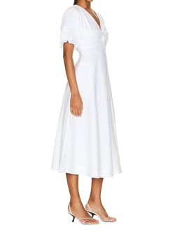 Style 1-1226161525-425 STAUD White Size 8 Bridal Shower Tall Height Cocktail Dress on Queenly