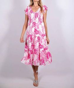 Style 1-1273909649-70 SAIL to SABLE Pink Size 0 V Neck Tall Height Polyester Cocktail Dress on Queenly