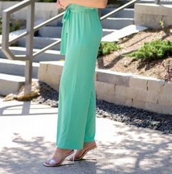 Style 1-2129097031-892 Jess Lea Green Size 8 One Shoulder Free Shipping Jersey Polyester Jumpsuit Dress on Queenly