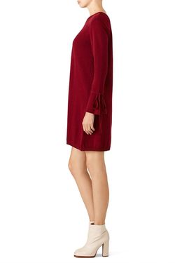 Style 1-2363869013-892-1 Paper Crown Red Size 8 Long Sleeve Cocktail Dress on Queenly