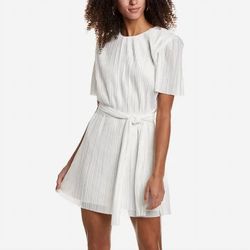 Style 1-2398768741-74 Amanda Uprichard White Size 4 Polyester Mini Cocktail Dress on Queenly
