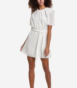 Style 1-2398768741-892 Amanda Uprichard White Size 8 Polyester Mini Cocktail Dress on Queenly