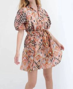 Style 1-2462279205-70 CHUFY Brown Size 0 1-2462279205-70 Lace Mini Cocktail Dress on Queenly