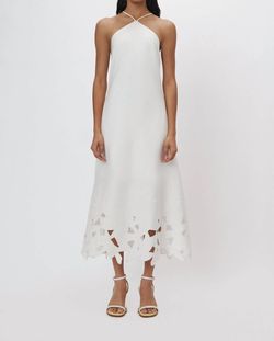Style 1-250454244-649 JONATHAN SIMKHAI White Size 2 Polyester Tall Height Free Shipping Cocktail Dress on Queenly