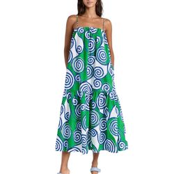 Style 1-3083234722-897 RHODE Green Size 8 Pockets Tall Height Cocktail Dress on Queenly
