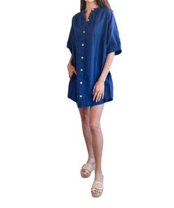 Style 1-3616891509-74 Never a Wallflower Blue Size 4 V Neck High Neck Mini Cocktail Dress on Queenly