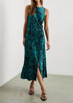 Style 1-3655423839-70 Rails Blue Size 0 Tall Height Teal Keyhole Side Slit Cocktail Dress on Queenly