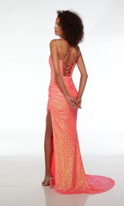 Style 61544 Alyce Paris Pink Size 0 Black Tie 61544 Side slit Dress on Queenly