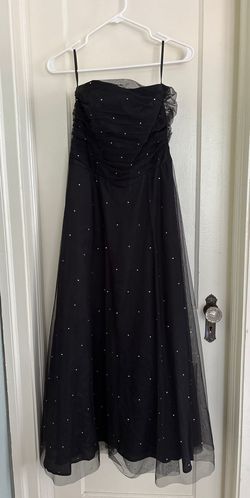 Scott Mclintock Black Size 8 50 Off Jersey Short Height A-line Dress on Queenly