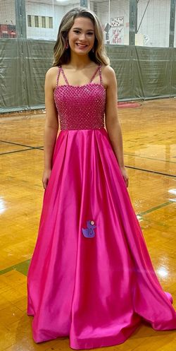 Sherri Hill Pink Size 2 Floor Length Ball gown on Queenly