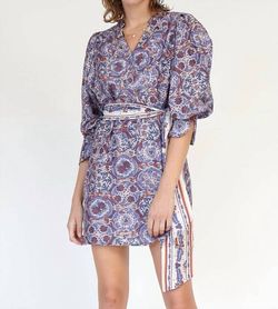 Style 1-3761617333-892 CHUFY Purple Size 8 Belt Mini Tall Height Cocktail Dress on Queenly