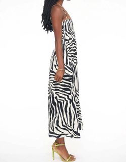 Style 1-3846660940-149 PISTOLA White Size 12 Tall Height Resort Animal Print Cocktail Dress on Queenly