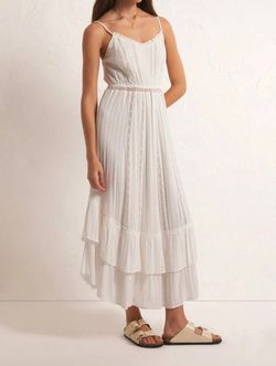 Style 1-3855922576-74 Z Supply White Size 4 Floor Length Free Shipping Straight Dress on Queenly