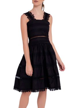 Style 1-3993161686-149 WAIMARI Black Size 12 Lace Free Shipping Cocktail Dress on Queenly