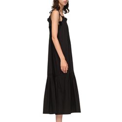 Style 1-4083078397-892 SEA Black Size 8 Belt Free Shipping Tall Height Cocktail Dress on Queenly