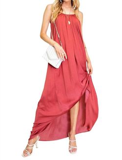 Style 1-510513381-74 KORI Red Size 4 1-510513381-74 Side slit Dress on Queenly