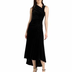 Style 1-964352348-1498 Shoshanna Black Size 4 Military Straight Dress on Queenly