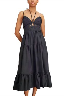 Style 1-1352715935-425 Ulla Johnson Black Size 8 A-line Free Shipping Cocktail Dress on Queenly