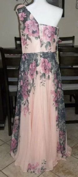 Grace Karmin Multicolor Size 12 Silk Free Shipping Straight Dress on Queenly