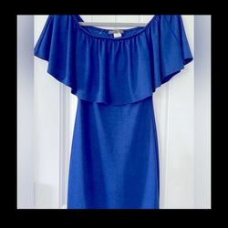 BRAT STAR Blue Size 10 Prom Cocktail Dress on Queenly