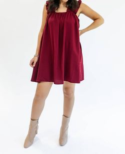 Style 1-1620316891-892 entro Red Size 8 Sorority Sorority Rush Casual Cocktail Dress on Queenly
