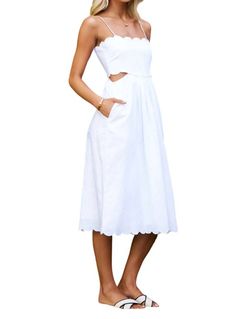 Style 1-171068772-892 bishop + young White Size 8 Pockets Tall Height 50 Off Cocktail Dress on Queenly