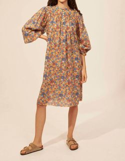 Style 1-1760041095-74 Antik Batik Orange Size 4 Long Sleeve High Neck Print Tall Height Cocktail Dress on Queenly