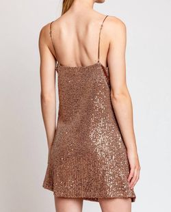 Style 1-1773977081-892 DELUC Brown Size 8 Polyester Spaghetti Strap Cocktail Dress on Queenly