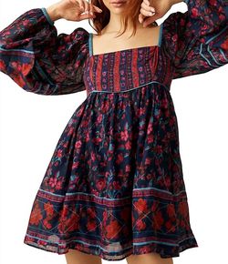 Style 1-1784879793-70 Free People Blue Size 0 Mini Cocktail Dress on Queenly