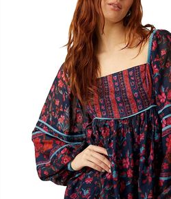 Style 1-1784879793-74 Free People Blue Size 4 Tall Height Cocktail Dress on Queenly