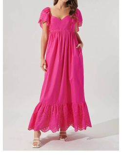 Style 1-1811031585-74 SUGARLIPS Pink Size 4 Floor Length 1-1811031585-74 Straight Dress on Queenly
