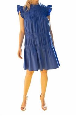 Style 1-1926224420-149 voy Blue Size 12 Sleeves Free Shipping Cocktail Dress on Queenly